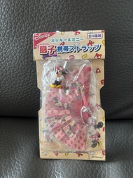 迪士尼米奇米妮扇子手機吊飾