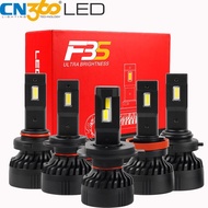 CN360 2PCS H7 9005 HB3 9006 HB4 H4  H11 Canbus LED  Headlight Bulb 10000LM 6500K 45W 12V Car Light f