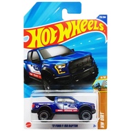Hot Wheels '17 Ford F-150 Raptor pickup truck model (JBB05, 2025)