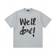 WE11DONE 新款短袖T恤
