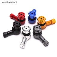 loveshopping1 Aluminum Alloy Valve Motorcycle Rim 90 Degree Angle Motorcycle Wheel Tire MY