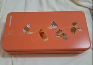 星巴克兔子圖案餅乾禮盒鐵盒禮物盒