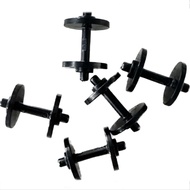 5 Pcs Track Rollers Compatible with HUINA 650 593 592 RC Excavator