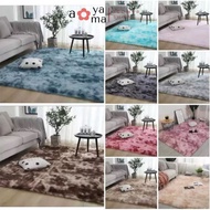 AOYAMA - 160x200/ 200x200 Fur carpet Soft thick furOMBRE 4cm floor carpet