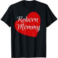 Reborn Doll Mom Doll Collectors Proud Reborn Mommy Heart T-Shirt
