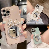 Mirror Phone Case For Samsung S24 S25 S24Plus S25Plus S24Ultra S25Ultra S24FE S25FE A04 A04E A04S A1