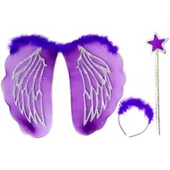 UNGU ANGEL WINGS - ANGEL WINGS - PURPLE (party costume Christmas/)