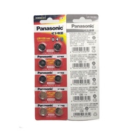 ถ่าน Panasonic LR1130 (189 AG10 LR54) 1.5V Alkaline Battery แพคเกทฮ่องกง(1 แพ็ค 10 ก้อน)