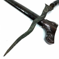 Keris Pandawa Lare Luk 5 Pamor Buntel Mayit Asli Langka Kuno Tua Sepuh