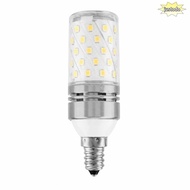 JUSTO LED Bulbs, E12 12W Corn Bulbs, Decorative AC 85-265V Warm White  PC Shade LED Chandelier Bulbs