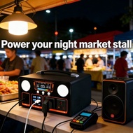 Solar Generator Powerbank Power Station Outdoor Solar Power Station Emergency Generator for Brownout