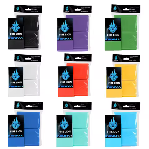 66x91mm 100PCS Matte Card Sleeves Katana Trading Card Sleeve Holder TCG Cards Protector for Baseball