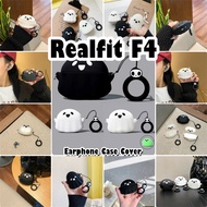 READY STOCKFor Realfit F4 Case Casing Soft Silicone Earphone Case Trendy Cartoon NO.2