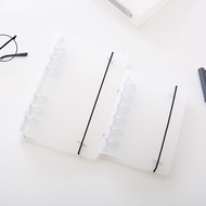 A5 B5 9/20/26 holes MUJI simple style PP Binder A5 Binder B5 Binder