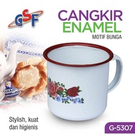 Vintage Enamel Cup Style 150 cc