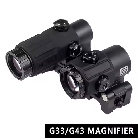 Tactical 3X 5X Magnifier Unity Fast Mount 2.26 Inch Optics Riser G33 G43 G45 Scope 558 Holographic R
