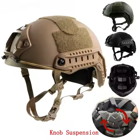 FAST Helmet MH PJ BJ Airsoft TacticsHelmets ABS Outdoor CS Paintball Shooting Game Protective Equipm