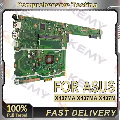 X407MA Laptop Motherboard For ASUS VivoBook X407MA X407M Y4000MA F407MA Notebook Mainboard With Cele