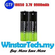 100% Original 18650 9900mAh Rechargeable Battery 3.7V Li-ion Battery For Flashlight/fan/Electric shaver