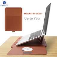 EVEBOT Laptop Bag Case, Laptop Stand and Sleeve 2 in 1, Compatible with Laptop from 11 to 15.6 Inch