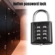 Security 8 Digit Combination Padlock Password Lock Zinc Alloy Suitcase For Luggage Travel Anti-thief