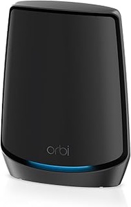 NETGEAR Orbi Tri-Band WiFi 6 Mesh Add-on Satellite (RBS860B) - Works with Orbi RBK863SB - Adds Cover