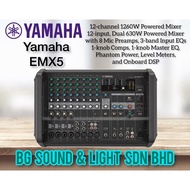 Yamaha EMX5-RK 12-channel 1260W Powered Mixer