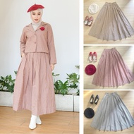 BHUU OFFICIAL | Korean Style Plaid Skirt | Haruka Skirt