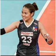 Volleyball Jersey for Woman GALANZA #23 Team Philippines AVC Cup  PERSONALIZED VOLLEYBALL Jersey Cus