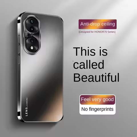 Luxury Matte Full Coverage Shockproof Phone Case for Honor 70 80 90 100 200 Pro
