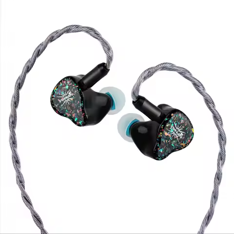 Astral（Kiwi Ears）Everglow Green 1Customized SWFK High-Frequency Composite Driver, 2Customized Mid-Hi