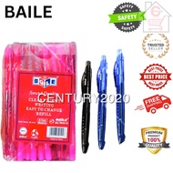 BAILE Ball Pen Economy Low Cost Retractable Ball Pen 0.7mm 1 BOX