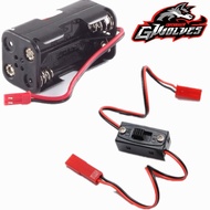 1/10 1/8 RC On/Off Switch JST Connector 6V Receiver box RC light Nitro power box battery box RC FS J