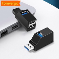 【Forever】 USB 3.0 Hub Expander with 1 Port 3.0 & 2 Ports 2.0 Data Transfer & Charging Splitter Plug 