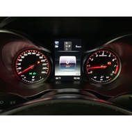 Benz C300 w205 glc300 Miles To Kilometers Red Circle Card Dream