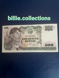 Dijual uang kertas kuno 500 rupiah sudirman tahun 1968 Murah