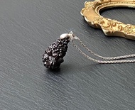 能量原石-天然埃及預言石 上帝溝通石 天機石 925純銀鈦鋼項鍊