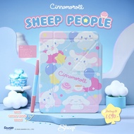 [People Cinnamoroll] Cinnamoroll Collection เคสสำหรับไอแพด Peopleเคสเก็บปลอกปากกาได้ ฟรี ปลอกปากกา C