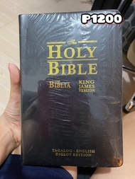 HOLY BIBLE English and Tagalog with freebies