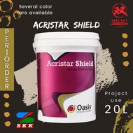 [PRE-ORDER] SKK Paint ACRISTAR SHIELD Exterior 20L (WHITE/PROJECT/SPECIAL) AL/AS/PRO (Song Fatt) Special Order