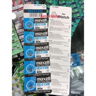 Watch Battery SR 521 SW 379 Maxel Sheet