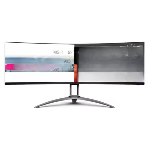 Ultrawide Curved Monitor 49 Inch 5K 32:9 IPS E-Sports Display 4K 144Hz High Refresh Rate