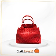 Bottega Veneta red shopping tote [Evoucher] Preorder