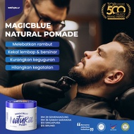 Magic Blue Natural Pomade mexblue utk rambut gugur psoriasis kepala kuping gatal lebat tumbuh cepat