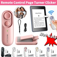 Remote Page Turner Phone Camera Video Record Remote Triggers Clicker Page Turner for Kindle Paperwhi