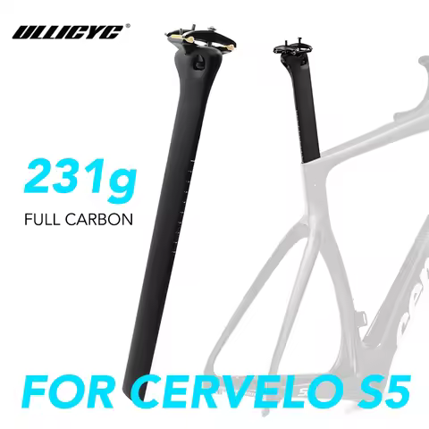 ULLICYC For Cervelo S5 0°- Offset Full Carbon Seatpost-Fit Chinese S5 Frame SP20 for S5