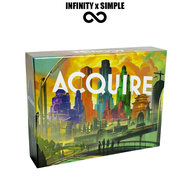 ACQUIRE Board Game for 2‑6 Players Classic English‑Language Strategy Game of Investment & Business C