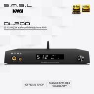 SMSL DL200 AUDIO DAC Headphone Amplifier MQA-CD ES9039Q2M True Balanced Bluetooth APTX HD OPA1612 DS