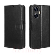 For ForRealme C55 Case Wallet PU Leather Back Cover Casing Realme C55 Phone Case Flip