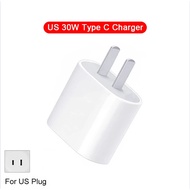 PD 20W 30W USB C Phone Charger Type C Cable Fast Charger Mobile Phone Charger Adapter for IP iPad  O